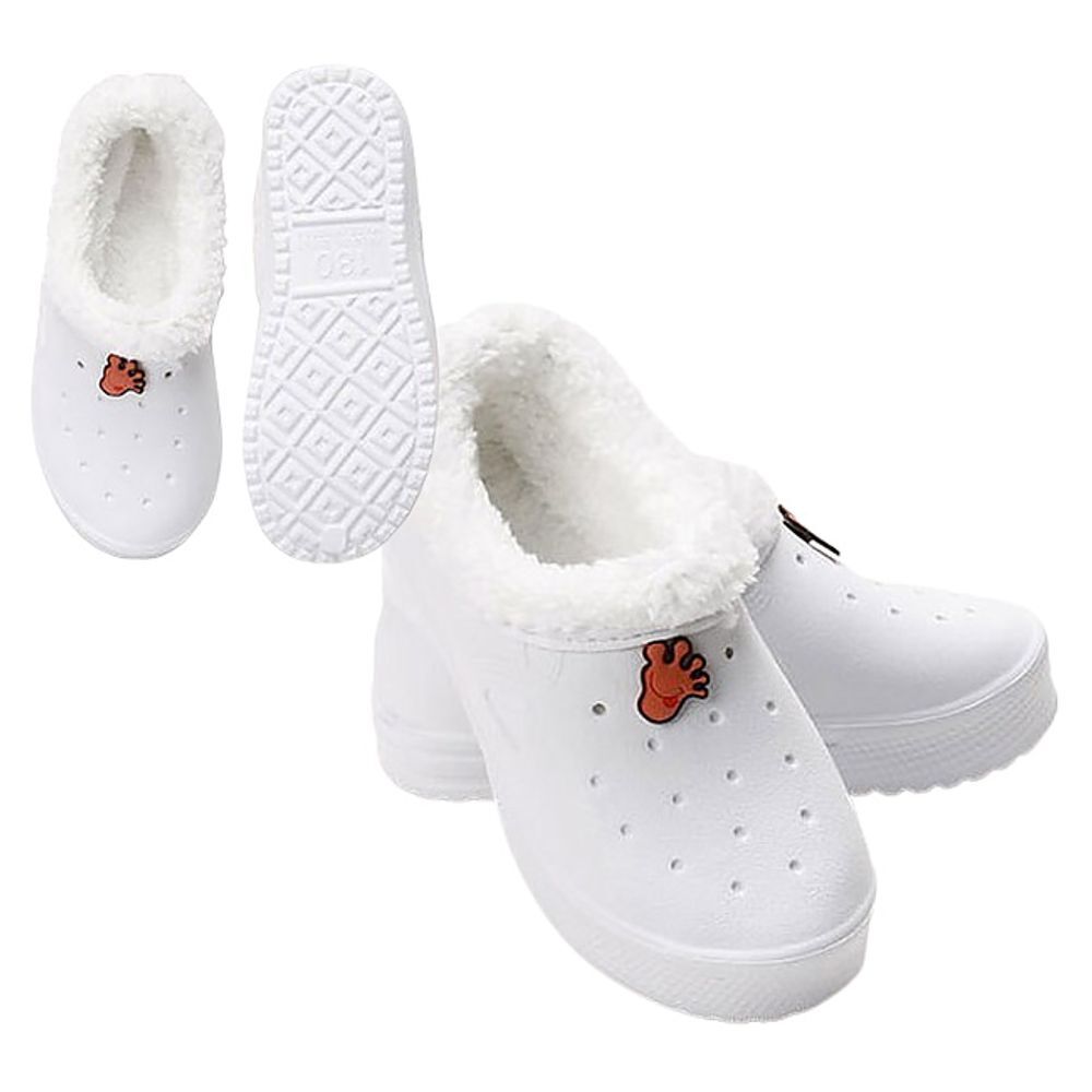 커밍 에이치플러스몰 겨울 보온 EVA 털실내화 랜덤 1P 초등 성인 얼른 신발