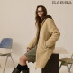 [가바](가바) 25FW 여성 롱 리버시블 플리스 패딩 점퍼
