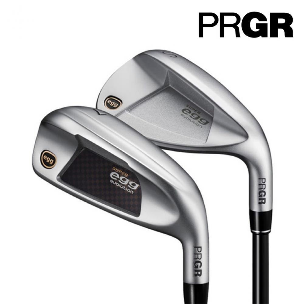 PRGR 초고반발 PRGR 슈퍼에그 남성 아이언세트 7개 구성 그라파이트 S (M-43) 강도 PRGR 코리아 정품