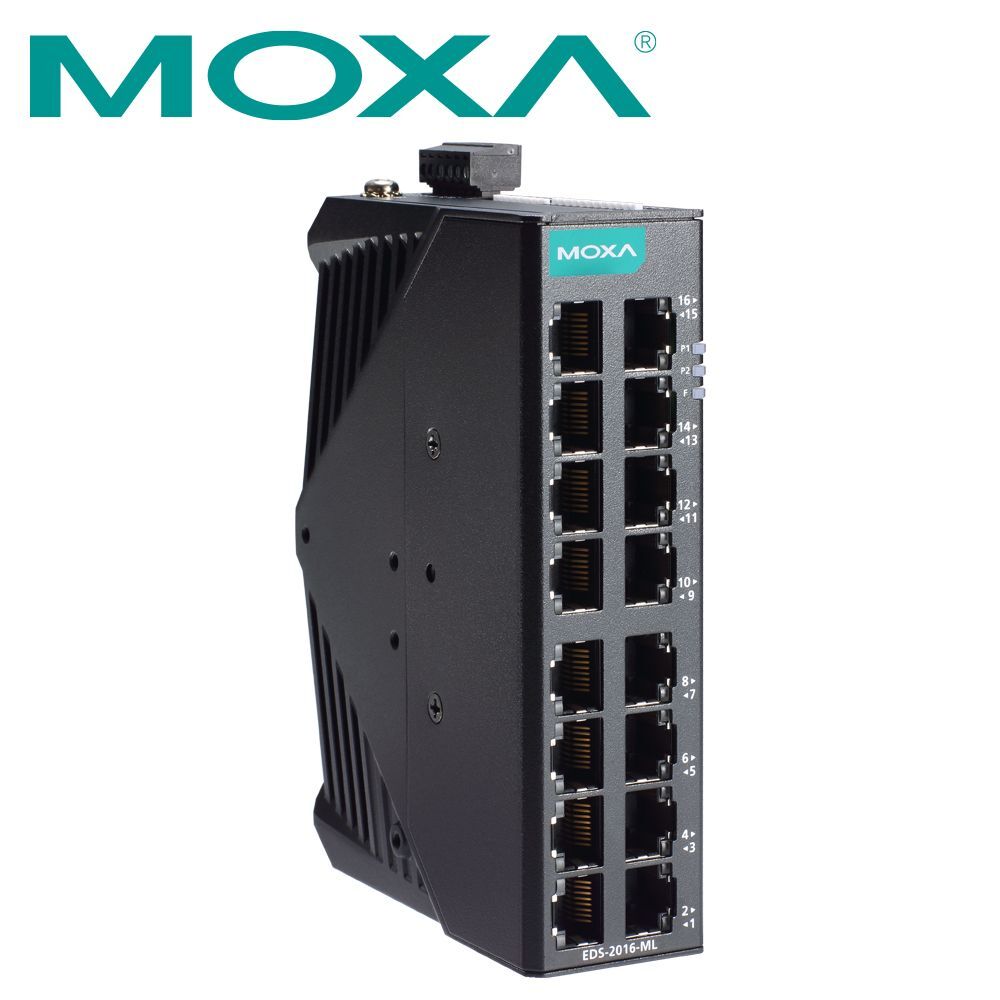 친절한탄씨 MOXA 산업용 16포트 스위칭 허브 EDS-2016-ML