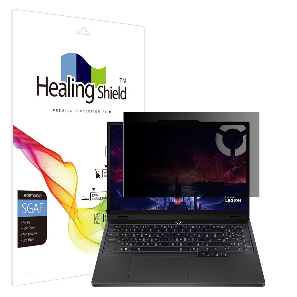 ㈜폰트리 힐링쉴드 레노버 리전 5 15AHP10 프라이버시 사생활 보호필름 액정