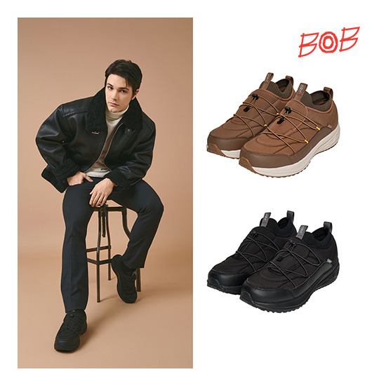 [메종비오비(BOB)]○ BOB 25FW 남성 웜 삭스 니팅 패딩부츠 1종