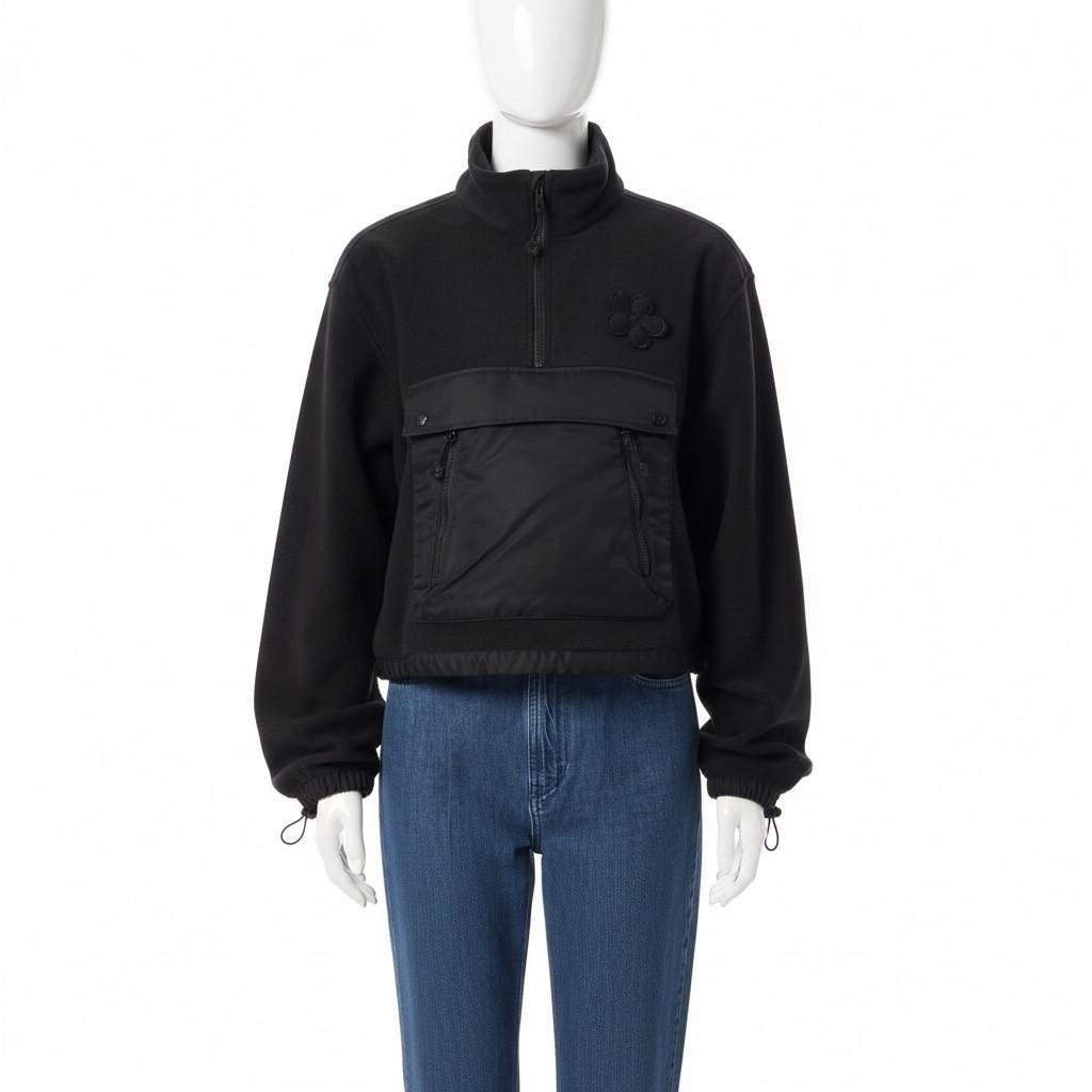 세실리에반센 BASTIAN ANORAK FLEECE BLACK (3.25OTW21004) (바스티안 아노락 플리스)