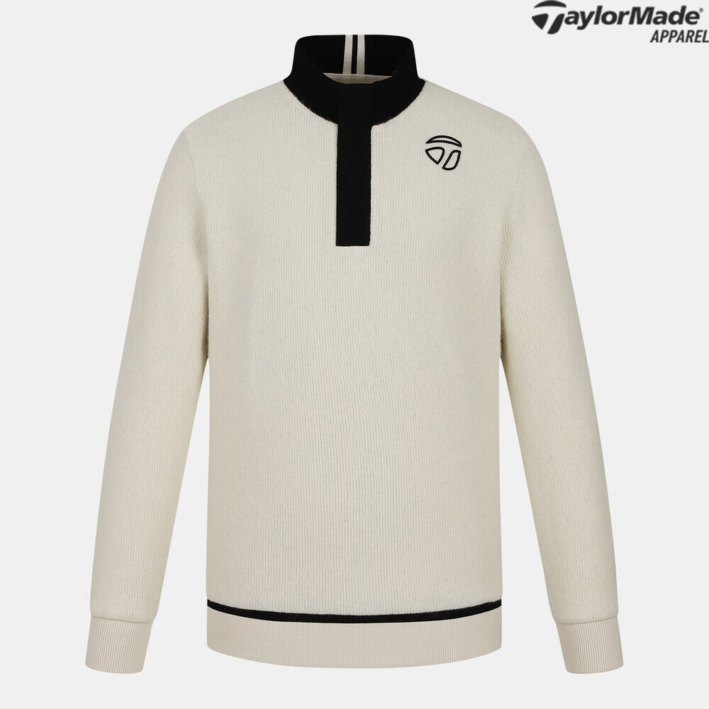 테일러메이드(TAYLORMADE) 25FW 남성 울 반집업 티셔츠 HO-41LI43-102