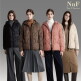 [엔엔에프]25FW 여성 신클라우드 장기모 패딩_N503W