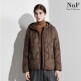 [엔엔에프]25FW 여성 신클라우드 장기모 패딩_N503W
