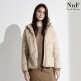 [엔엔에프]25FW 여성 신클라우드 장기모 패딩_N503W