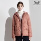 [엔엔에프]25FW 여성 신클라우드 장기모 패딩_N503W