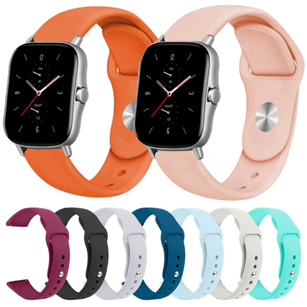 수나르 수나르 어메이즈핏 GTR 4 3 프로 2 e 샤오미 화미 호환 캔디컬러 실리콘 밴드 시계줄 스트랩