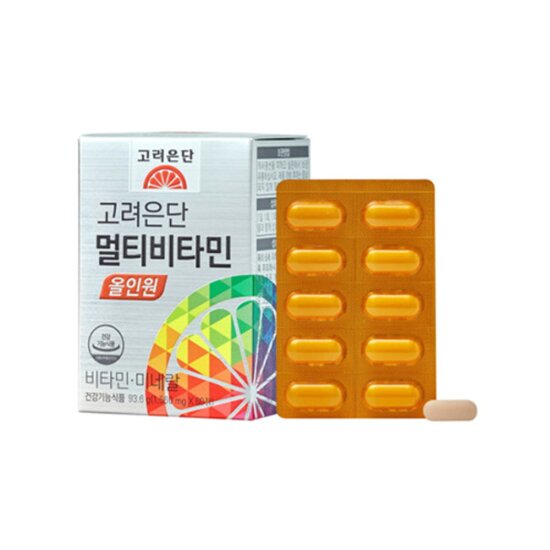 [더블_20개월분]★ 멀티비타민 올인원 (1,560mg*60정*10Box)