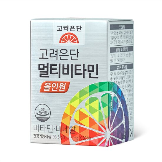 [더블_20개월분]★ 멀티비타민 올인원 (1,560mg*60정*10Box)