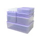 [땡스소윤]★시즌3★[물가안정세트] 냉동실용기 3200ml*1개, 1300ml*2개, 600ml*2개, 300ml*2개