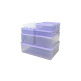 [땡스소윤]★시즌3★[물가안정세트] 냉동실용기 3200ml*1개, 1300ml*2개, 600ml*2개, 300ml*2개