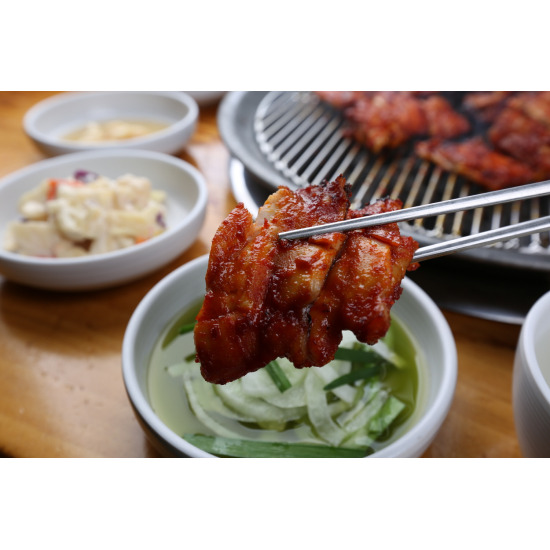 [황토집숯불닭갈비] 춘천 양념 닭갈비