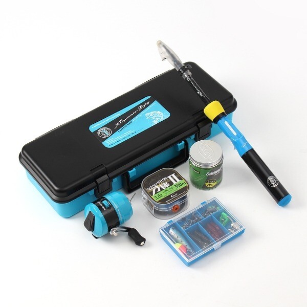 기타 (패플) [더블유쇼핑][엣모어]피쉬로드 루어 릴 낚싯대세트 초보 경량낚시 캐스트릴_18354251_588410