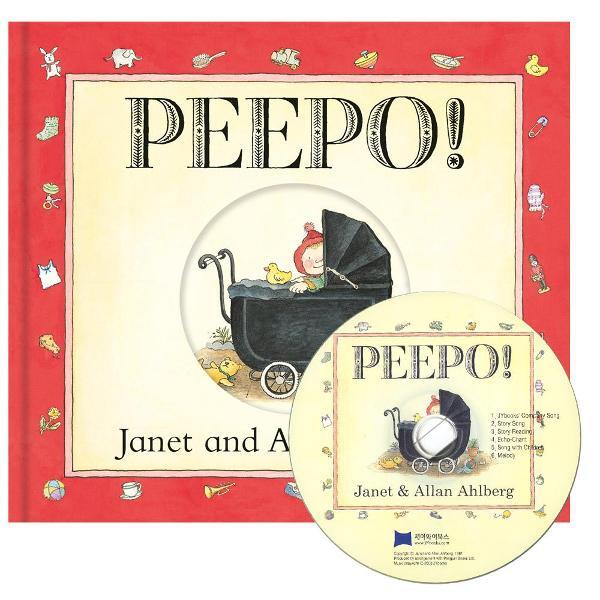 제이와이북스 웅진북센 노부영 Peepo! (Paperback   CD)