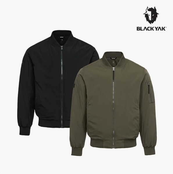 블랙야크(아울렛) 남성용 겨울 항공점퍼 L봄버 패딩자켓#1 3BYPDFU001