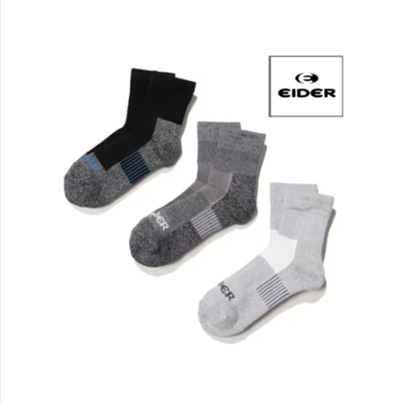 아이더 아이더 (택가17000원) 남여 등산 아이스 쿨맥스 단목 양말 DUA24S04