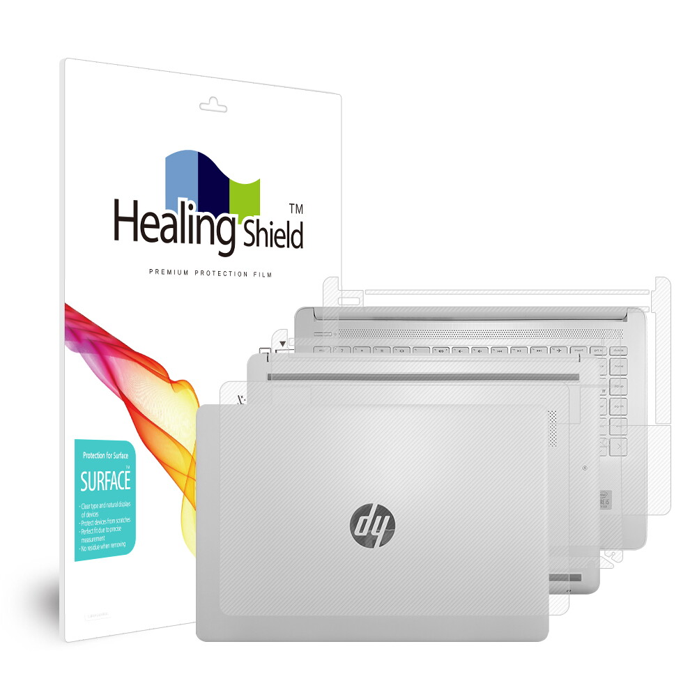 힐링쉴드 HP 14s-dq1004tu 무광 외부보호필름 3종세트