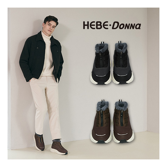 [헤베도나]O 헤베도나 25FW 남성 웜 부스터 방한 슈즈