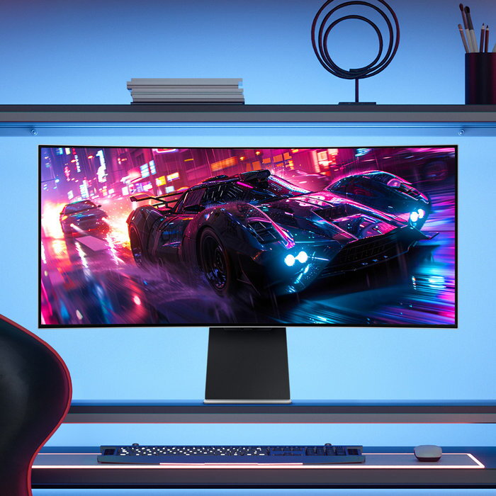 삼성전자 삼성전자 [하이마트] 삼성 오디세이 OLED G8 S34DG852 86.8cm (34인치) 커브드 게이밍 모니터