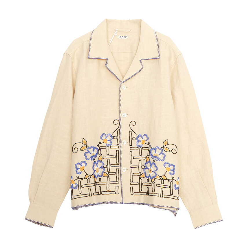 보디 [단독특가/30개한정] 보디  MRF23SH067 WHITE MULTI 남성 셔츠