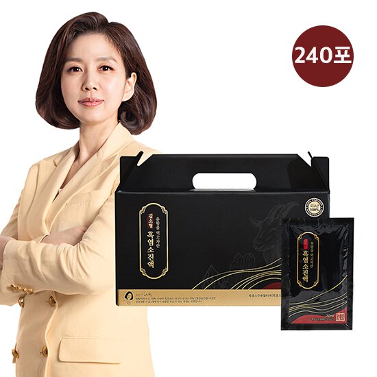 [분리배송][더블] 유황먹고자란 흑염소진액 8박스 (70ml*30포*8박스)