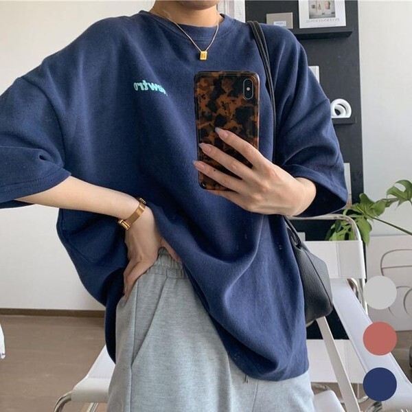 셀러허브(하프클럽) [하프클럽/셀러허브_여성트랜드패션]ONM 여성 뉴트로 스타일 반팔 티셔츠 URK-327