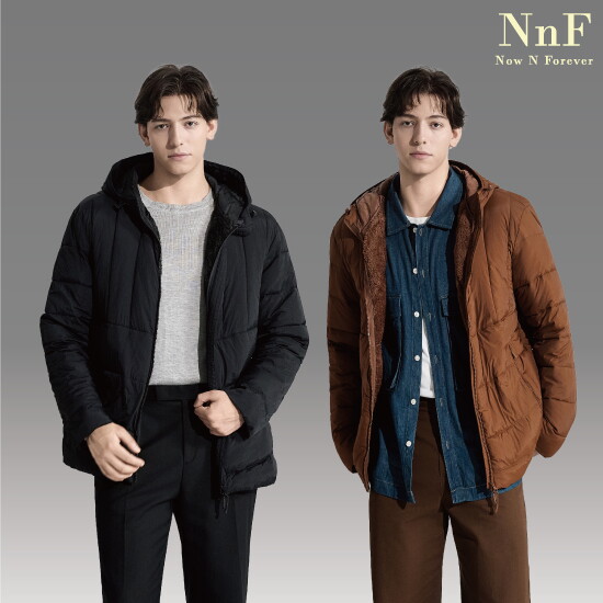 [엔엔에프]25FW 남성 신클라우드 장기모 패딩_N503M