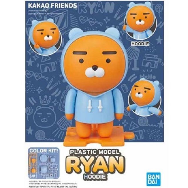 반다이 에이치플러스몰 카카오 프렌즈 프라모델라이언 후드 프라모델인형
