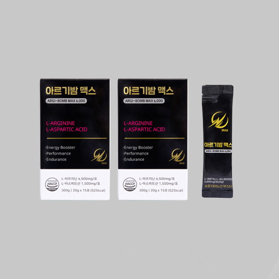 [바디하이]**아르기밤 맥스 활력 아르기닌 2박스(20g X 30포) -18% 할인