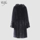 [엘페]24FW 풀스킨 휘메일 후드 롱코트_블랙_EC14