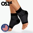 [공식정품] OS1st 미국특허 인체공학 발목 보호대 블랙 2개 (1박스 2개입, 일상 헬스 달리기 등산 축구 마라톤)