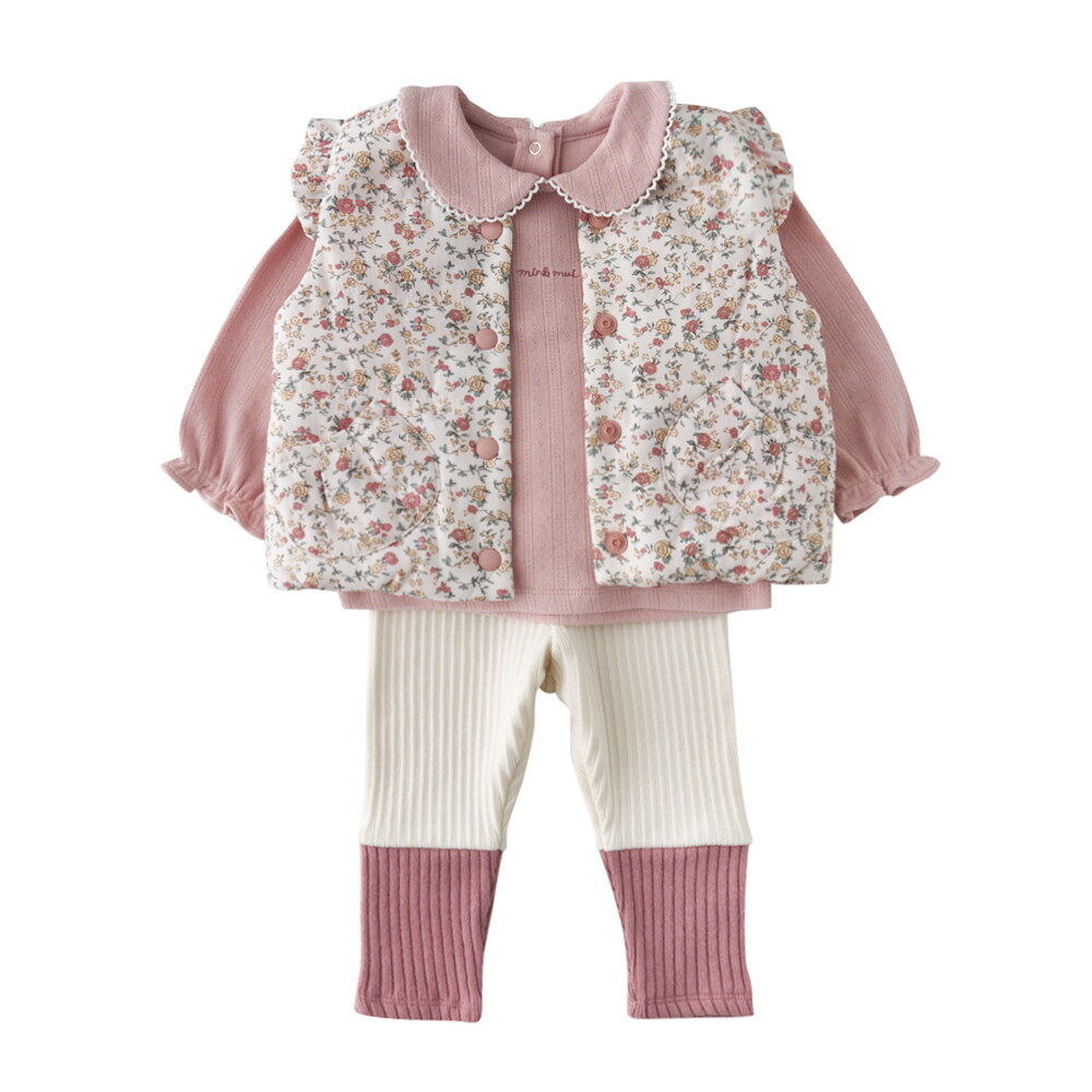 에이케이몰(노쿠폰) [AK평택점] [밍크뮤] PK)가든플라워베스트SET상하복(35C13-611-02)