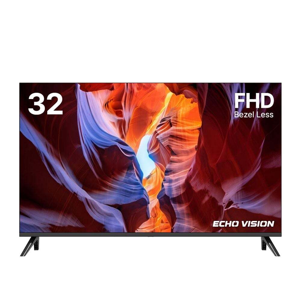 상세설명참조 에이치플러스몰 FHD 제로베젤 고객직접설치 32형 스탠드형 TV