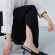 [플리츠미]플리츠미 플리츠 슬릿 팬츠