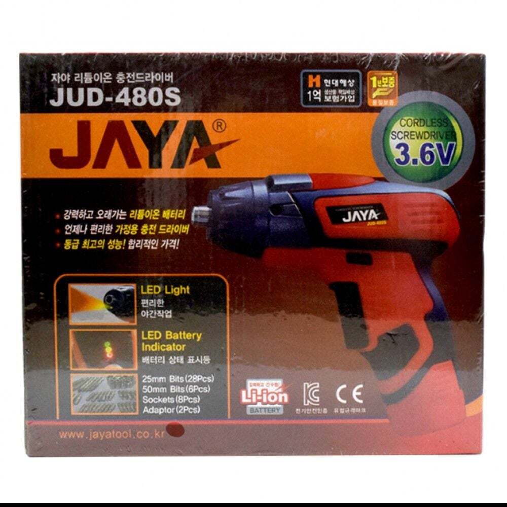 SKpartners 지오벤처스 리튬 드라이버 충전식 전동드라이버 JUD-480S