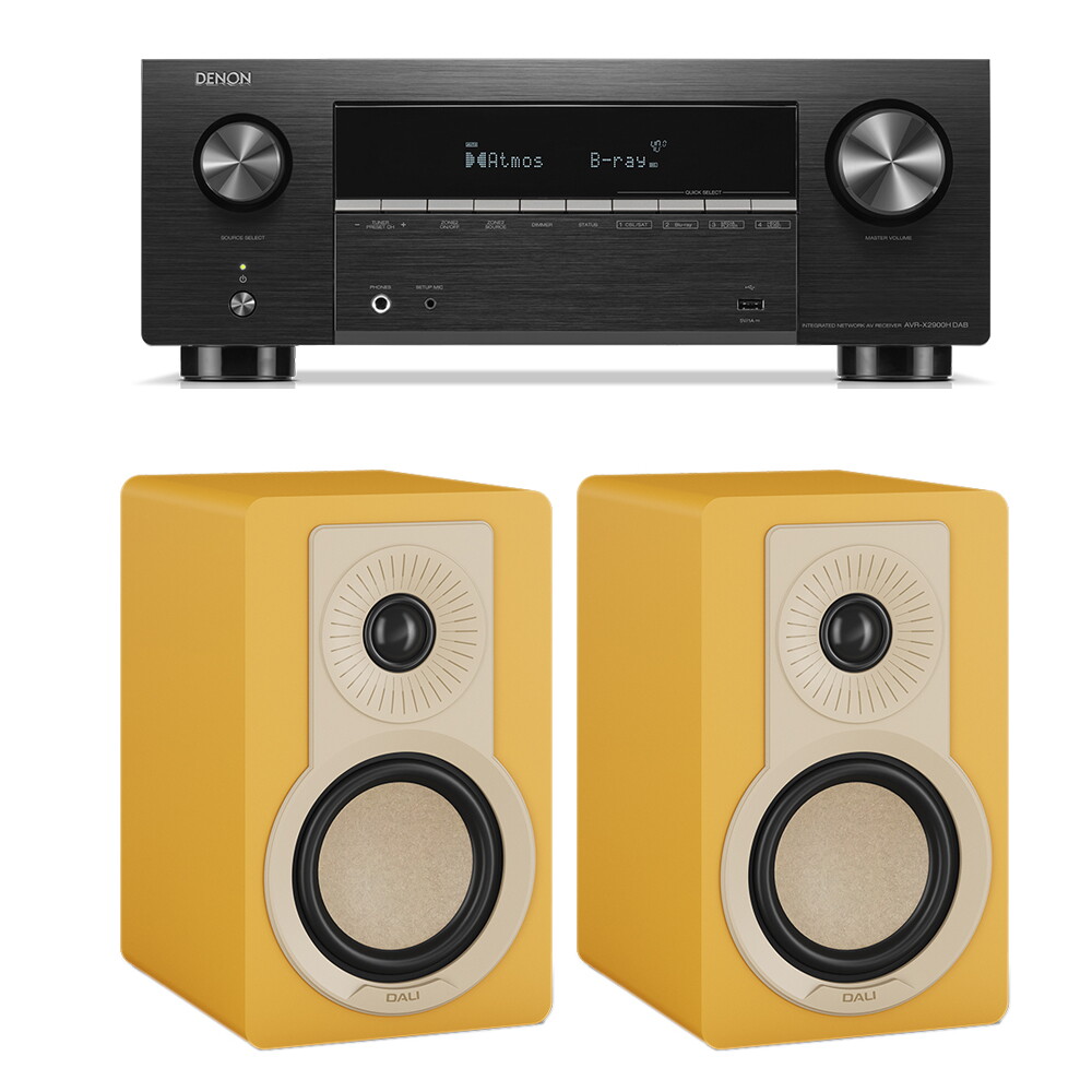 DENON 데논 AVR-X2900H + 달리 Kupid 하이파이 오디오 AV앰프 스피커