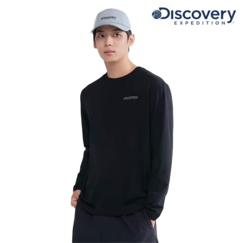 디스커버리(정상) 마운틴 그래픽 기능성 긴팔티 DXRL21054