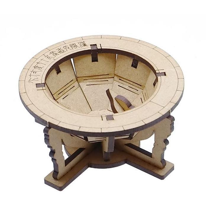 셀러허브 유아동 [룽스]프라모델 나무 조립 모형 DIY 만들기 63빌딩모형