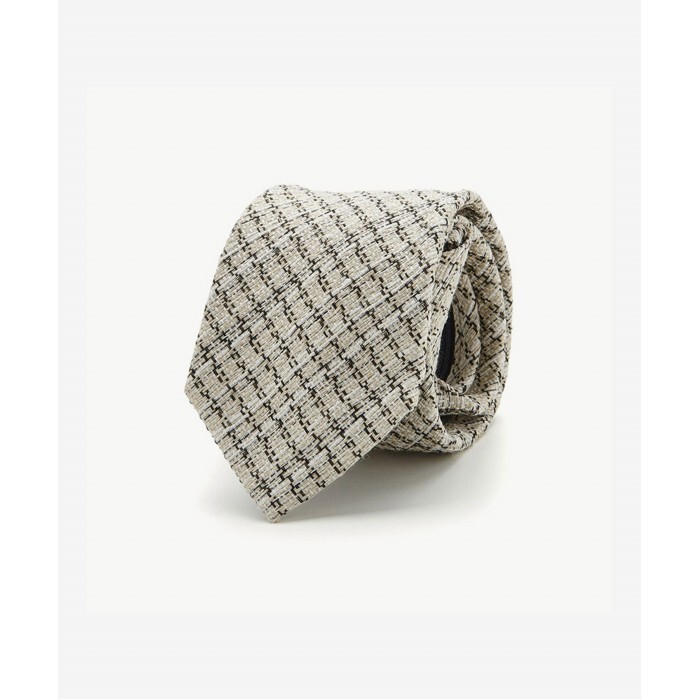 에스티코 [STCO]린넨 지퍼 넥타이_아이보리-SZTNU10929B