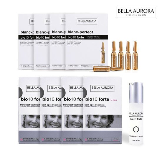 [벨라오로라] 인텐시브 다크스팟 앰플 4박스 (2ml x 15개입) + 엘티고 다크스팟 트리트먼트 집중 세럼 (30ml) 4박스