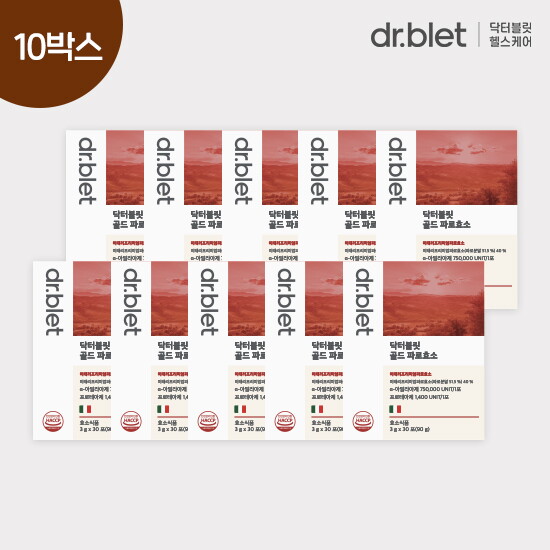 [닥터블릿][10박스] 닥터블릿 골드 파로효소 (3 g x 30포 x 10박스)