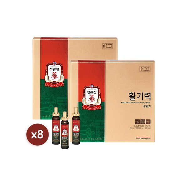 정관장 [하프클럽/정관장]활기력 20ml x 16병 8박스 (128일분)