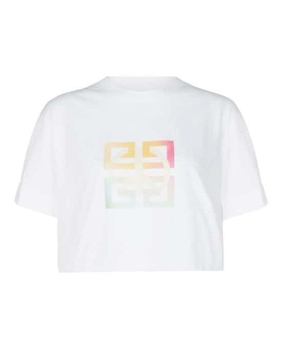 GIVENCHY 지방시 [해외] 지방시 반팔 티셔츠 BW709X 3Z9Y 100 10002 L White