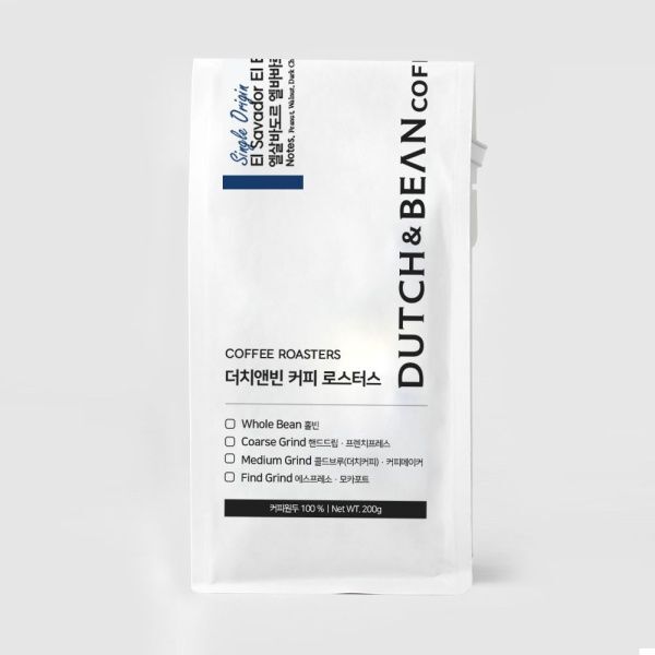 교보문고 더치앤빈 커피 엘살바도르 엘바바로 로스팅 원두 200g/500g/1kg
