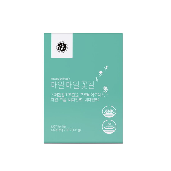 [옹쌔므옹땜]옹쌔므옹땜 꽃길 30포 (1개월)