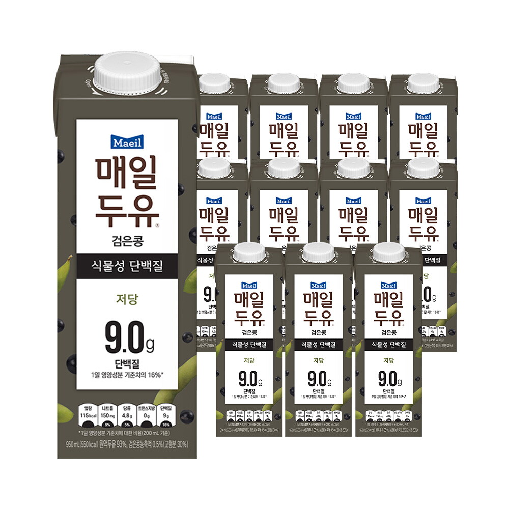 매일유업 [매일유업] 매일두유 검은콩 950ml 12팩/대용량 두유