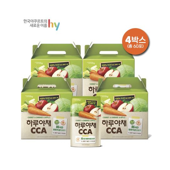 [하루야채]하루야채 CCA 100ml*15포*4박스 (총 60포) (2)