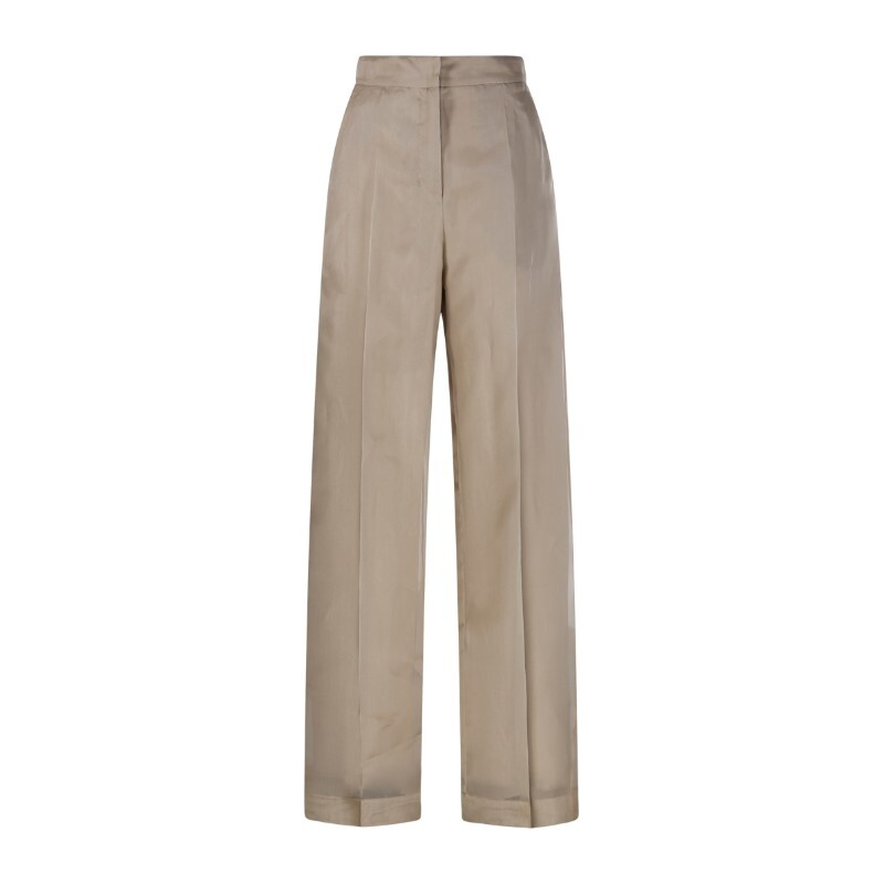MAX MARA PIANOFORTE 막스마라 막스마라 피아노포르테 OLIVI 실크 팬츠 2611131044600 001